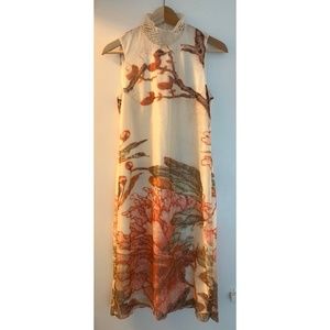 Vivienne Tam Sleeveless Sheath Dress